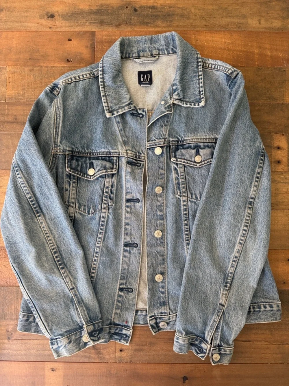 Vintage Women’s Gap Jean Jacket size L - Picture 1 of 6